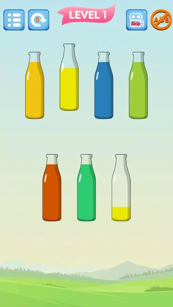 Tangkapan skrin Water Sort Puzzle Game