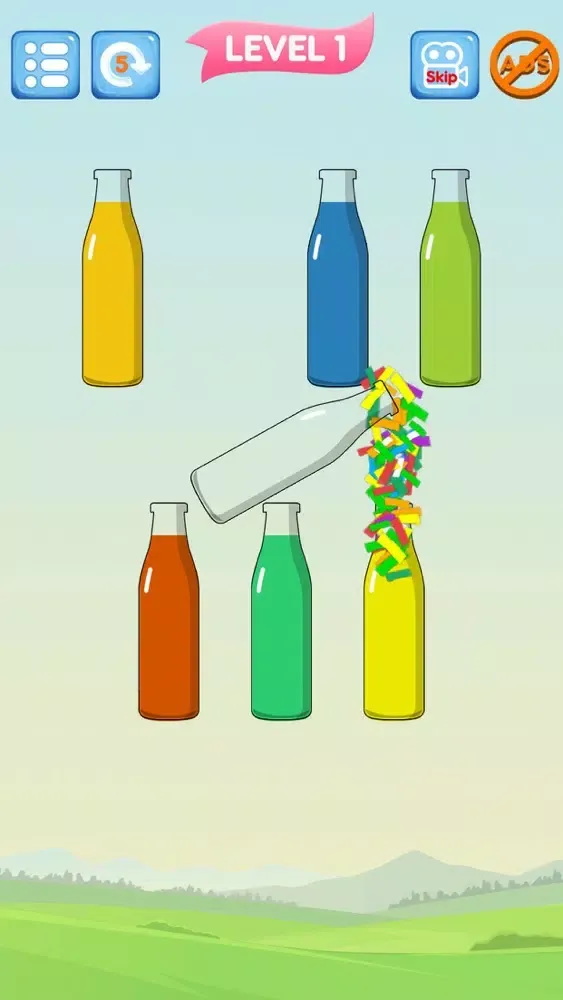 Tangkapan skrin Water Sort Puzzle Game