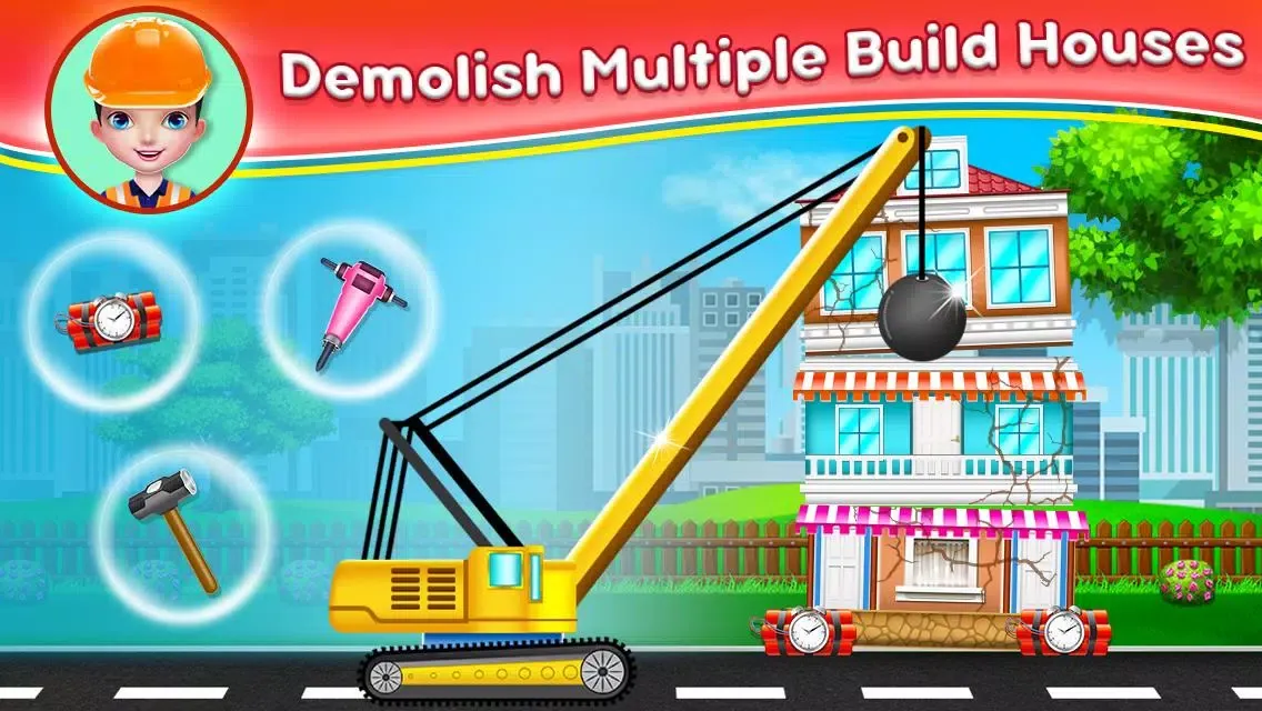 Ảnh chụp màn hình của City Builder : Truck Sim Game