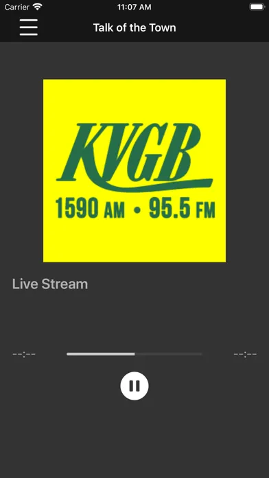 Скриншоты 1590 KVGB and 95.5 FM