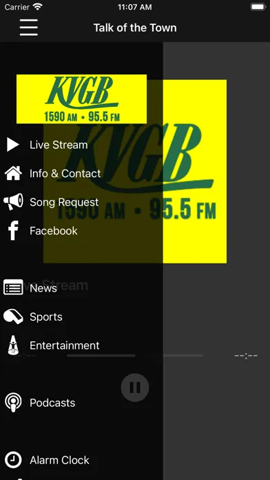 Скриншоты 1590 KVGB and 95.5 FM