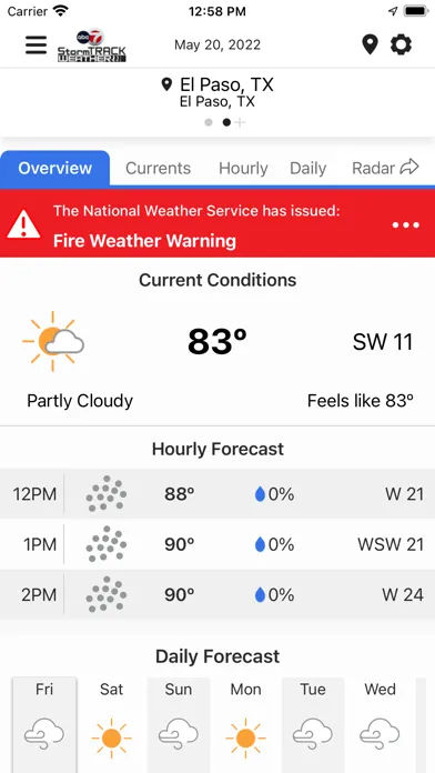 ABC-7 KVIA Weather & Traffic スクリーンショット