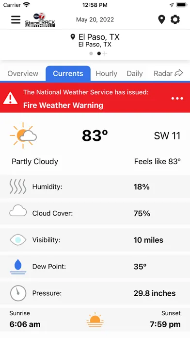 ABC-7 KVIA Weather & Traffic スクリーンショット
