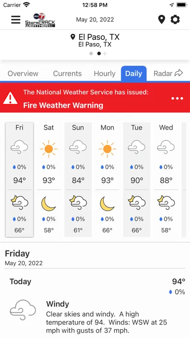 ABC-7 KVIA Weather & Traffic スクリーンショット