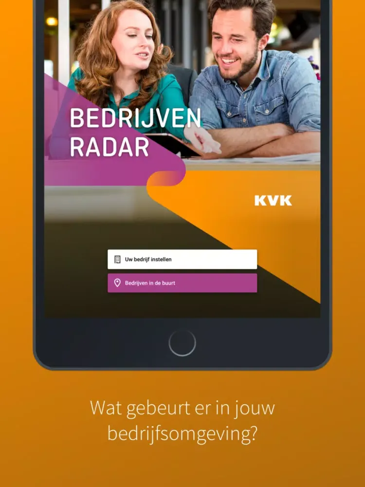 Captures d'écran de KVK Bedrijvenradar iPad 