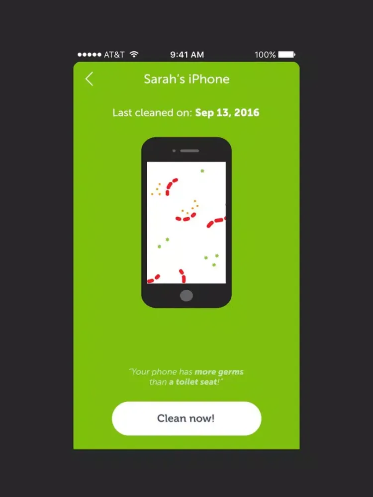 Screenshot di Clean - get healthy iPad 