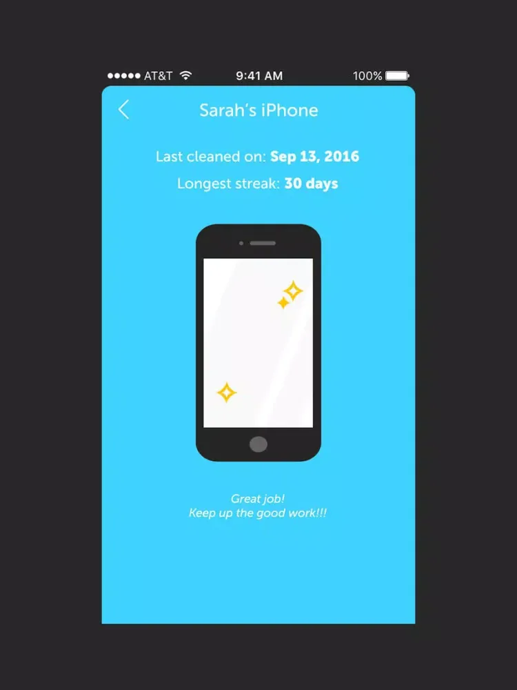 Screenshot di Clean - get healthy iPad 
