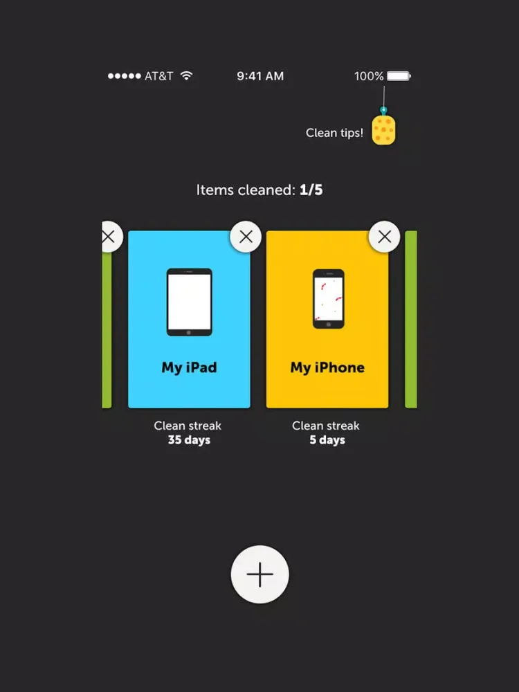 Screenshot di Clean - get healthy iPad 