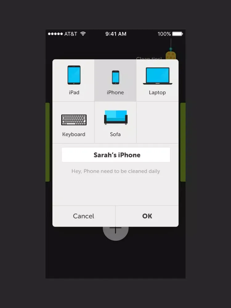 Screenshot di Clean - get healthy iPad 