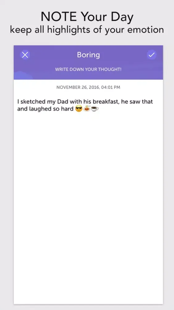 Mood D - Emotion tracker and Activity suggestion應用截圖