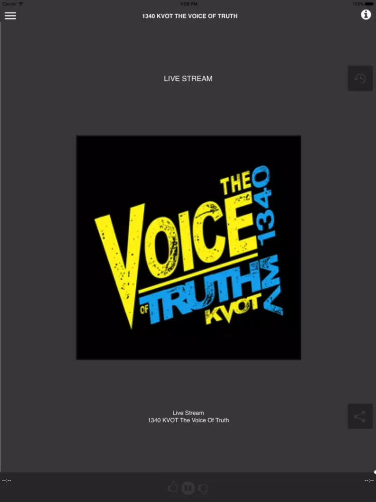KVOT 98.1 The Voice of Truth iPad  Ekran Görüntüleri