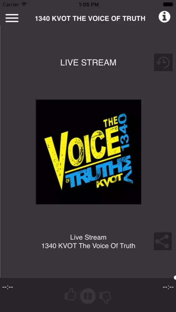KVOT 98.1 The Voice of Truth Ekran Görüntüleri