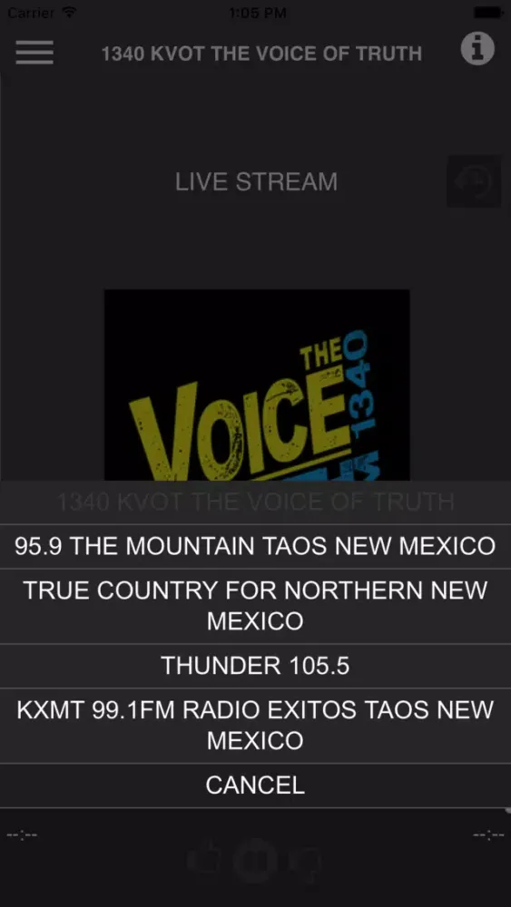 KVOT 98.1 The Voice of Truth Ekran Görüntüleri