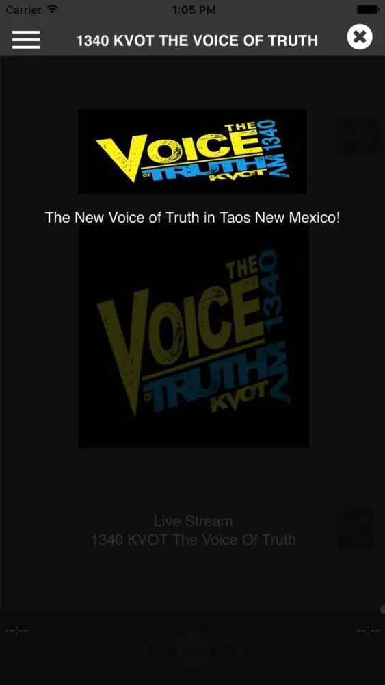 KVOT 98.1 The Voice of Truth Ekran Görüntüleri