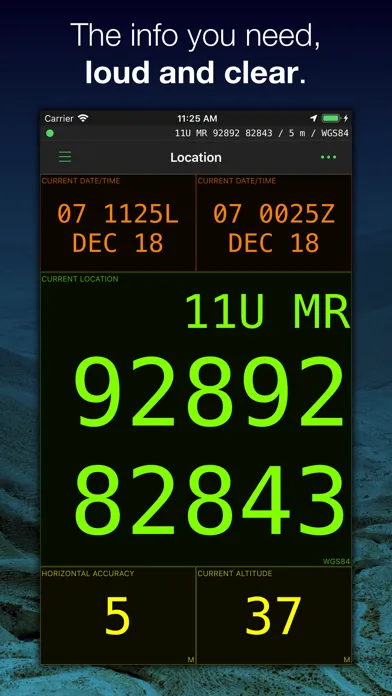 MilGPS স্ক্রিনশট