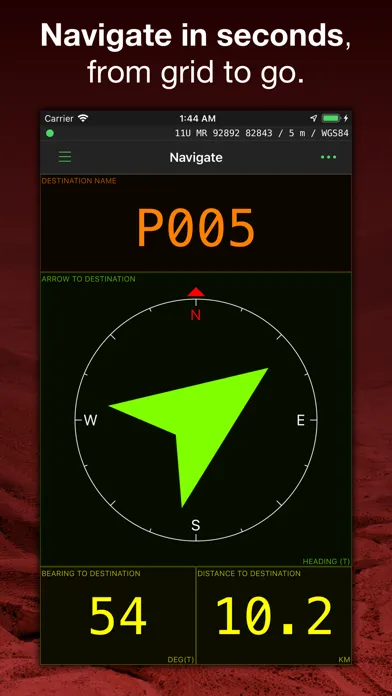 MilGPS স্ক্রিনশট
