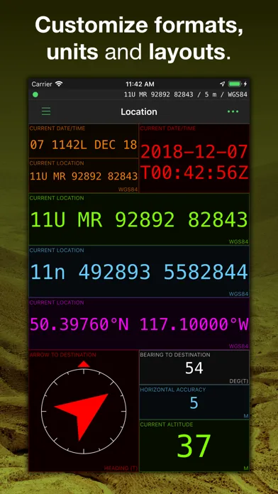 MilGPS স্ক্রিনশট