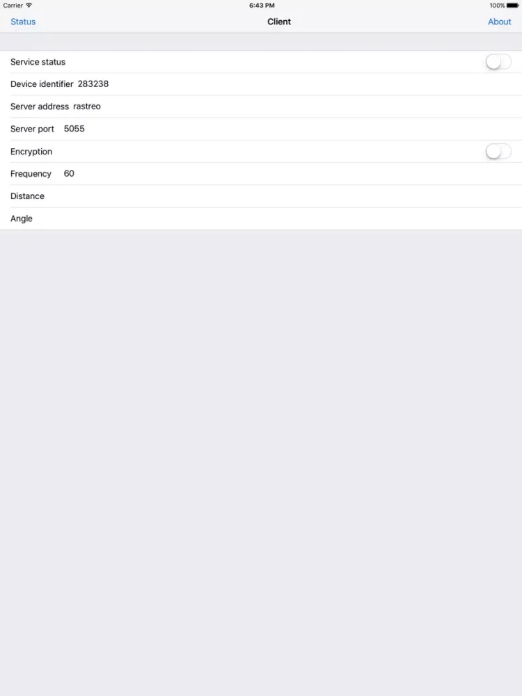 Screenshot di Rastreador Para Plataforma GPS iPad 