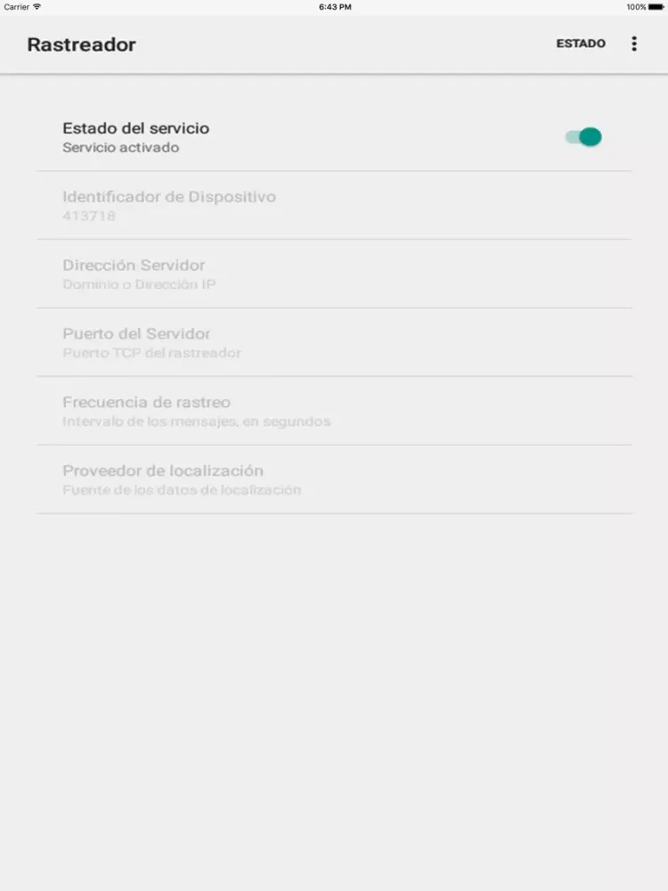 Screenshot di Rastreador Para Plataforma GPS iPad 