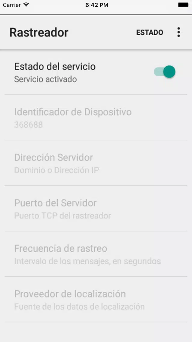 Rastreador Para Plataforma GPS應用截圖