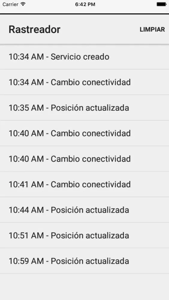 Screenshot di Rastreador Para Plataforma GPS