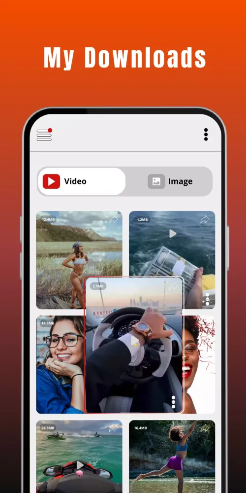 تصاویر KW Video Downloader