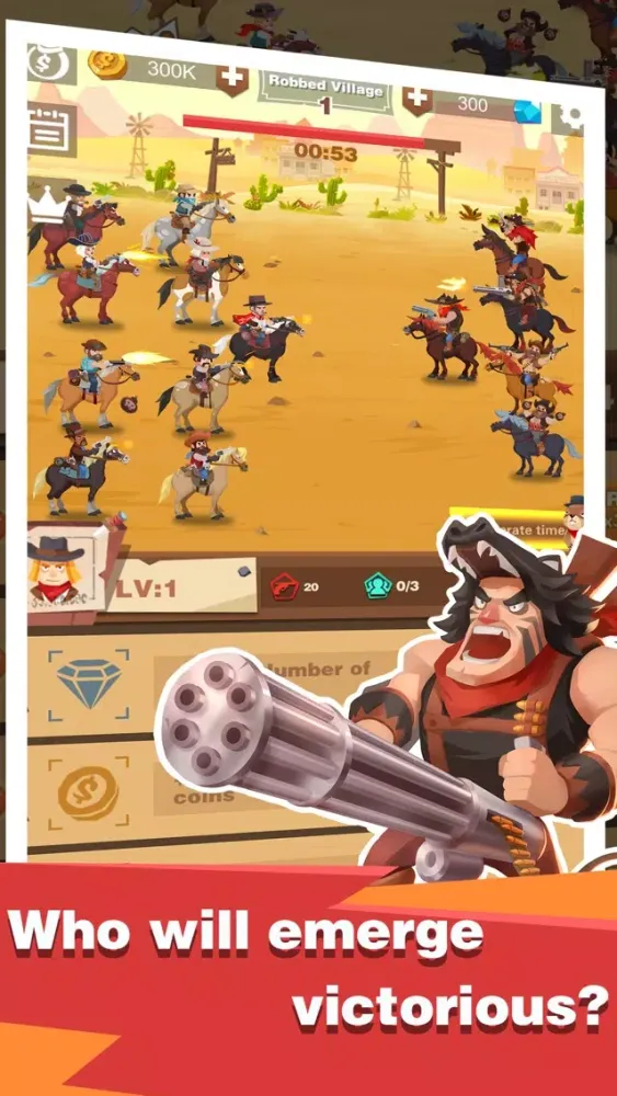 Capturas de tela do Outlaws: Wild West