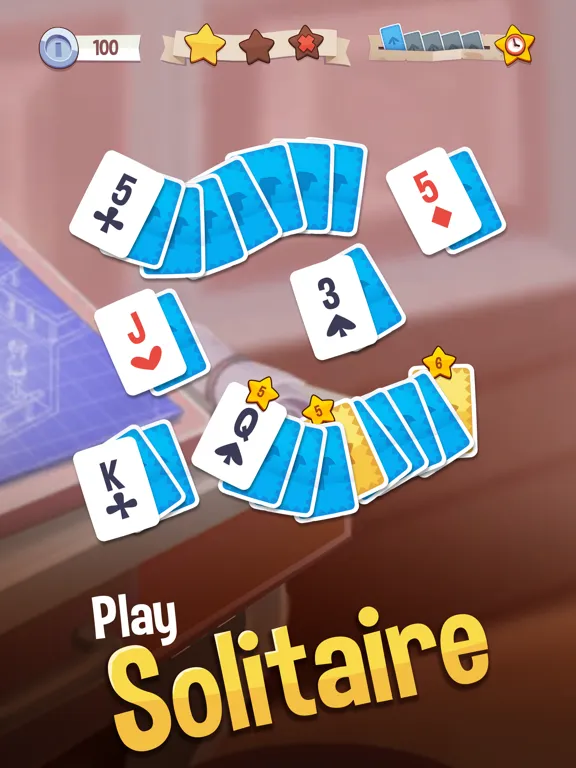 Captures d'écran de Dream Build Solitaire iPad 