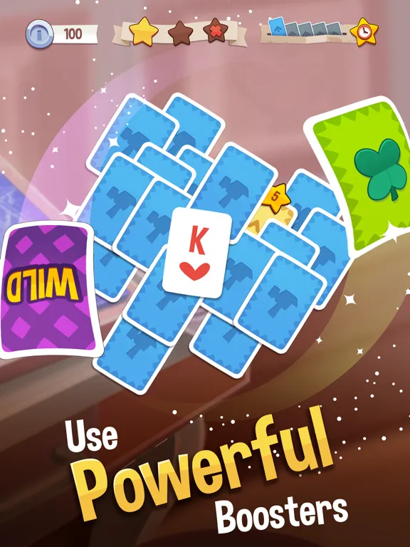 Captures d'écran de Dream Build Solitaire iPad 