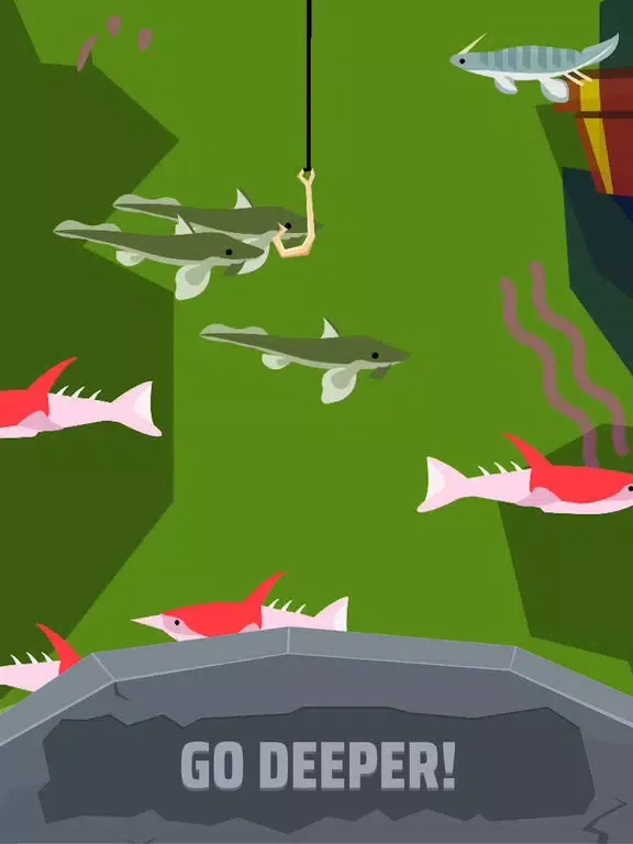 صور Go Fish: Jurassic Pond iPad 