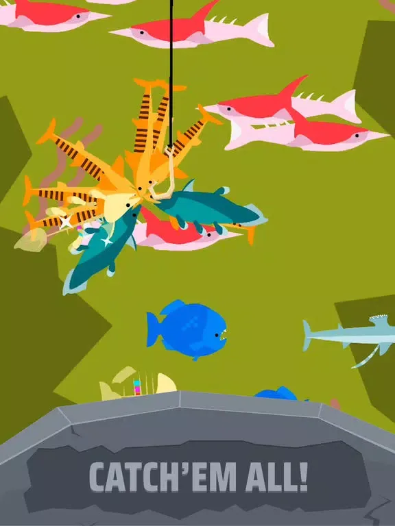 صور Go Fish: Jurassic Pond iPad 