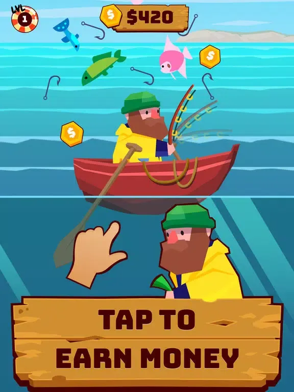 Captures d'écran de Idle Fishing iPad 