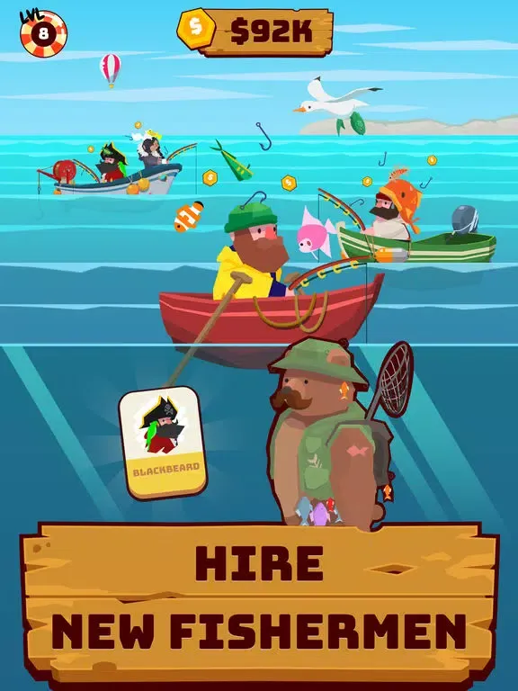 Captures d'écran de Idle Fishing iPad 