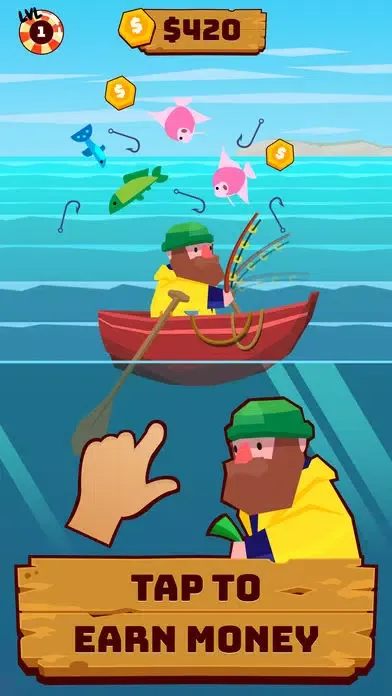 Captures d'écran de Idle Fishing