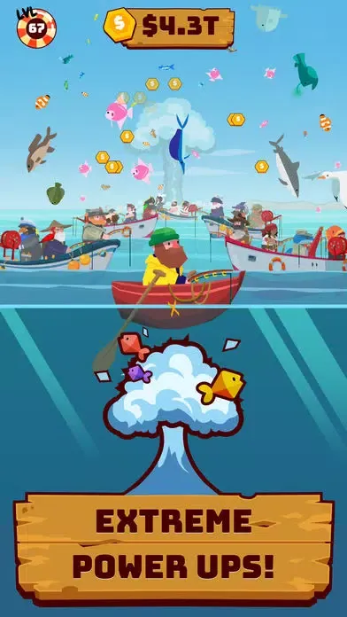 Captures d'écran de Idle Fishing