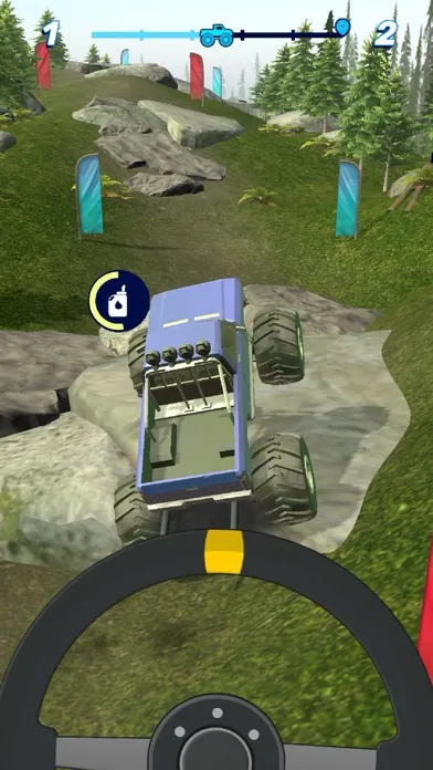 Tangkapan skrin Off Road Challenge 3D