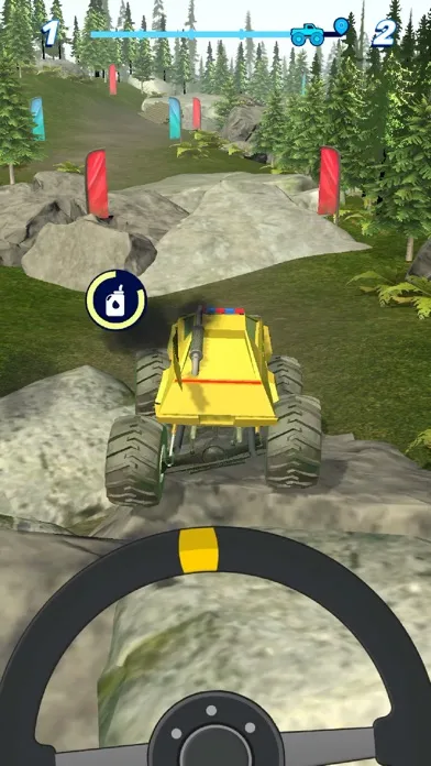 Tangkapan skrin Off Road Challenge 3D
