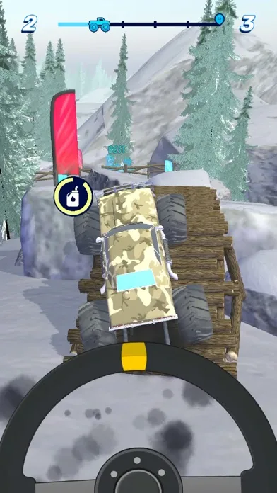 Tangkapan skrin Off Road Challenge 3D