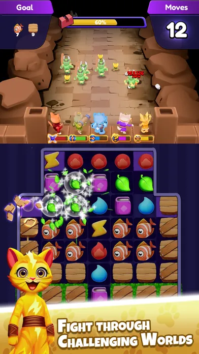 Captures d'écran de Puzzles & Cats