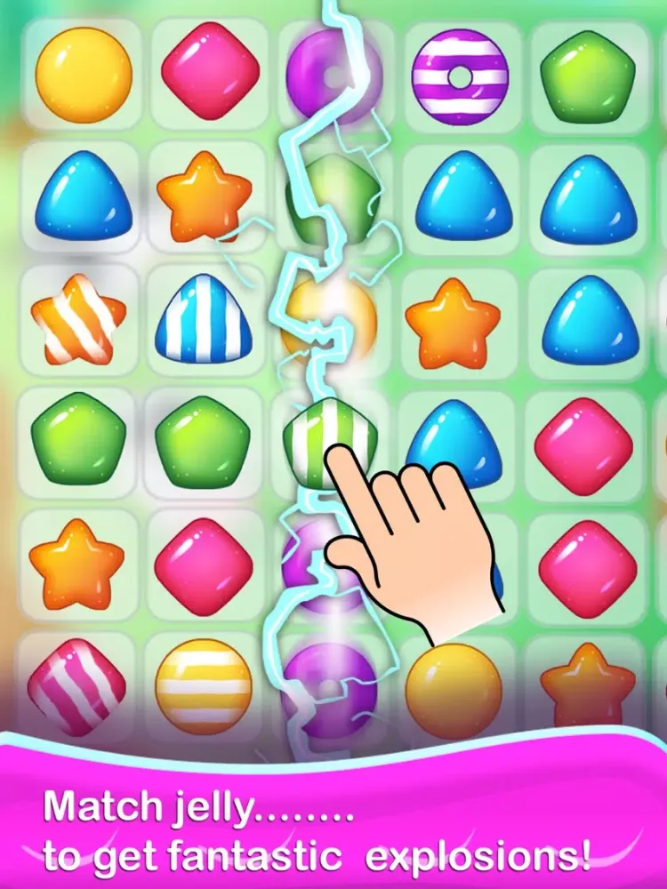 Tangkapan skrin Sweet Gummy - Candy Mania iPad 