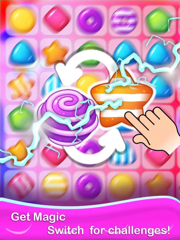 Tangkapan skrin Sweet Gummy - Candy Mania iPad 