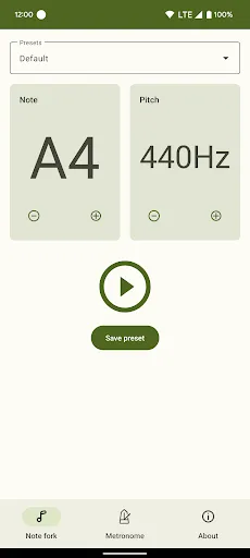 Musekit (Metronome & Tuner) 스크린샷