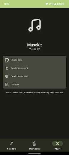 Musekit (Metronome & Tuner) 스크린샷