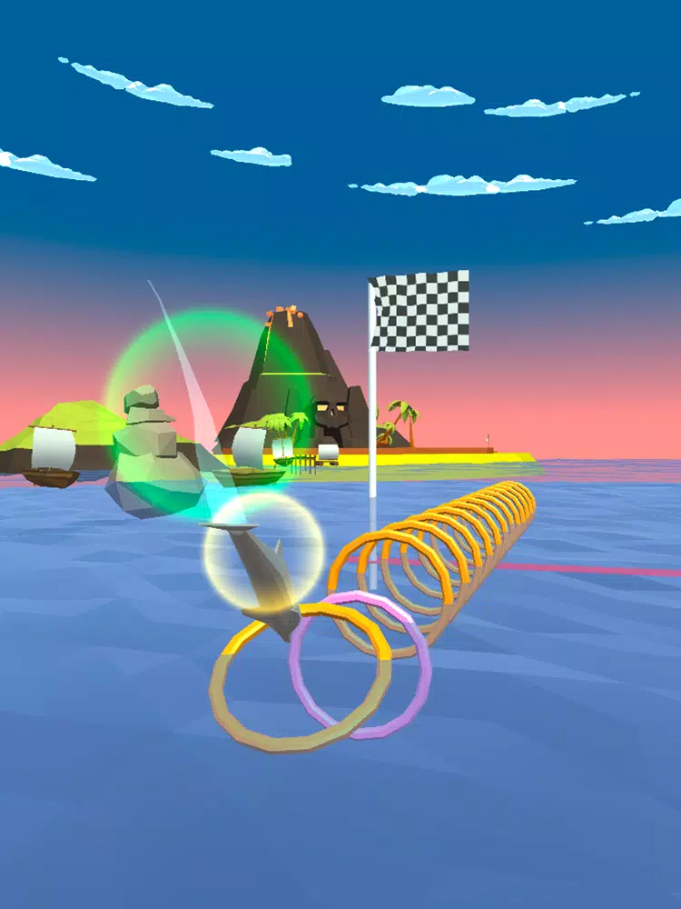 Captures d'écran de Dolphin Hoops iPad 