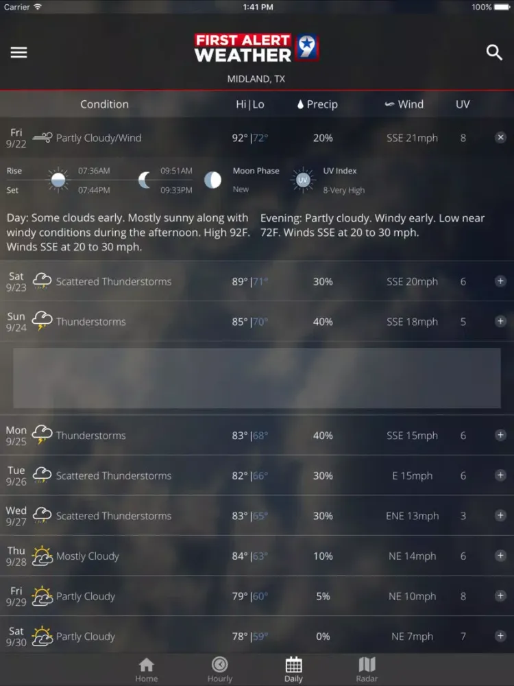 NewsWest9 – First Alert iPad  Ekran Görüntüleri