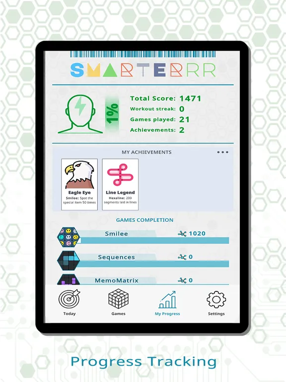 Zrzuty ekranu Smarterrr every day: BrainGame iPad 