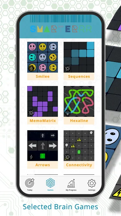 Zrzuty ekranu Smarterrr every day: BrainGame