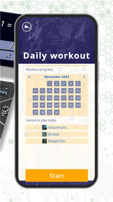 Zrzuty ekranu Smarterrr every day: BrainGame