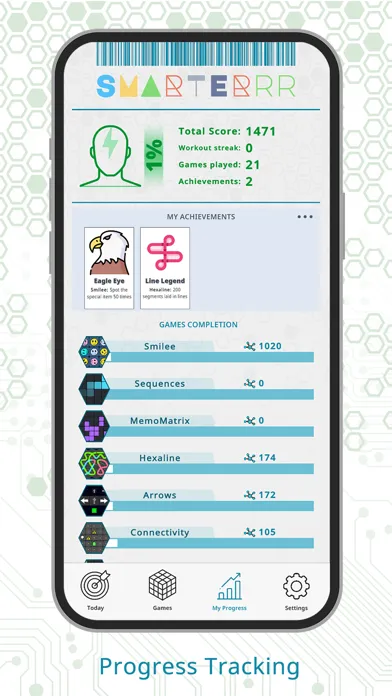 Zrzuty ekranu Smarterrr every day: BrainGame