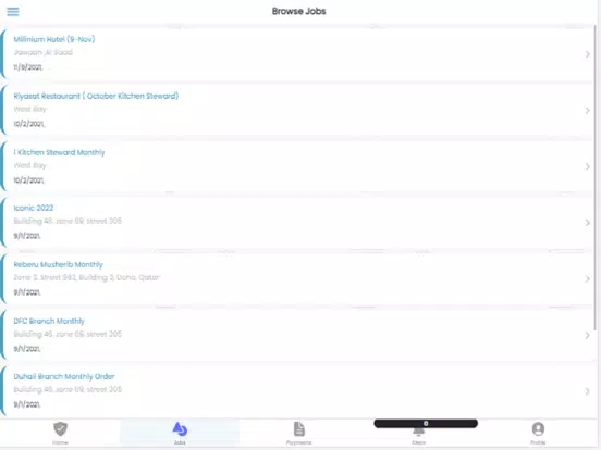 kwickoms iPad  Screenshots